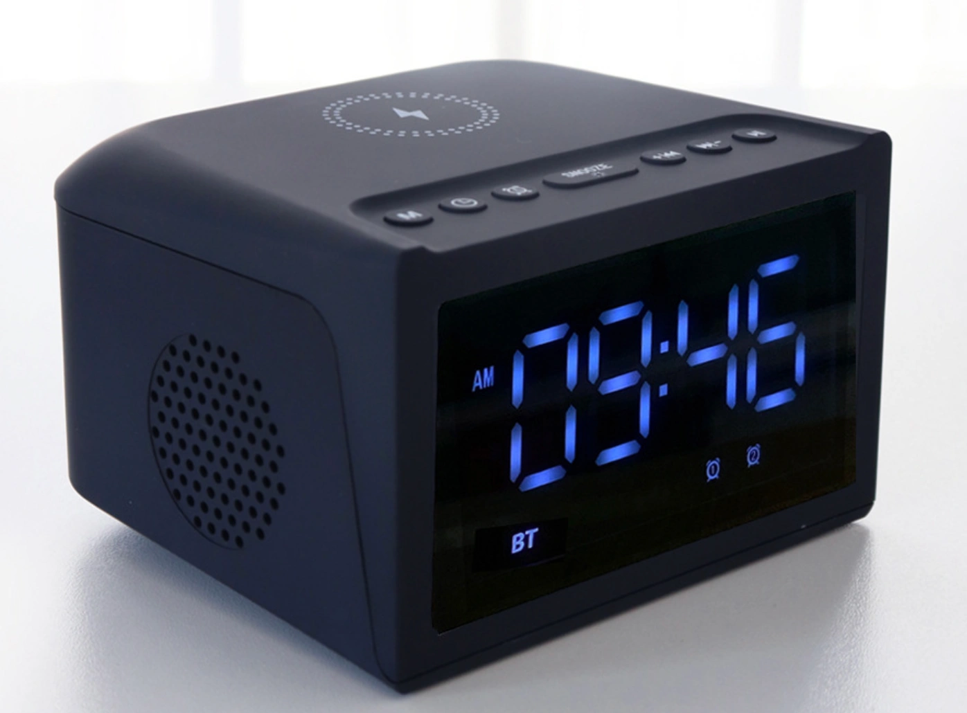 15W Wireless Charging Wecker-Lautsprecher: Dein 2023 All-in-One Traum für Musik und Power!