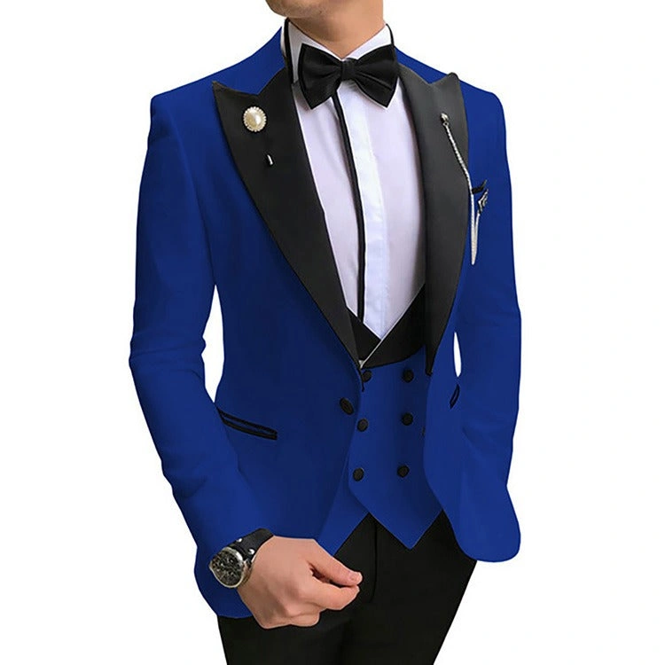 Herren Anzug Dreiteiler: Eleganz für Hochzeit, Party & Abschlussball – Stilvoll und Schlank!